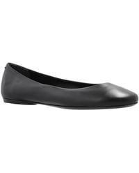 Lanvin - Round Toe Ballet Flats - Lyst