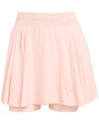 adidas By Stella McCartney - Pleated Mini Skirt - Lyst
