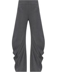 Ganni - Wide Trousers - Lyst