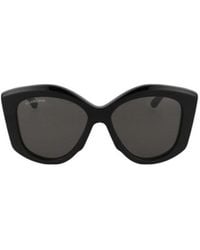 Balenciaga - Eyewear Butterfly Frame Sunglasses - Lyst