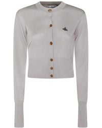 Vivienne Westwood - Bea Knit Cropped Cardigan - Lyst