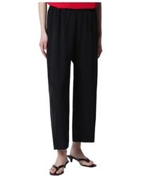 Rohe - Elasticated-Waist Straight Leg Trousers - Lyst