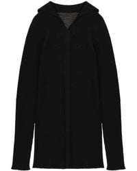 Rick Owens - Ribbed Sweater - Lyst
