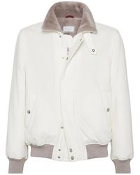 Brunello Cucinelli - Cashmere Aviator Jacket - Lyst