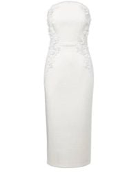 Rebecca Vallance - Xanthe Embellished Midi Dress - Lyst