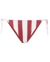Fendi - Striped Side-Tied Reversible Bikini Briefs - Lyst