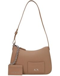 ARMANI EXCHANGE - Mini Card Holder-Detail Shoulder Bag - Lyst