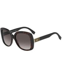 Fendi - Logo Details Sunglasses - Lyst