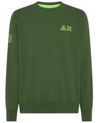 Sun 68 - Logo Crew Neck Sweatshirt - Lyst