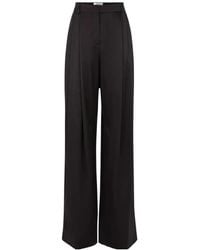 Nina Ricci - Pressed Crease Wide-Leg Trousers - Lyst