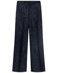 Etro - Damask-Pattern Straight Trousers - Lyst