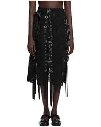 Simone Rocha - Ribbon-Loop Skirt - Lyst