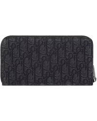 Dior - Saddle Zipped Long Wallet - Lyst