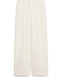 Weekend by Maxmara - High Waist Straight Leg Pants - Lyst