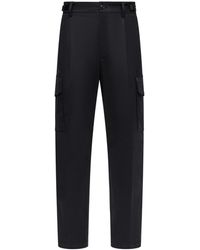 Moncler - Cotton Gabardine Cargo Pants - Lyst
