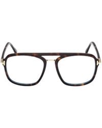 Tom Ford - Eyewear Pilot Frame Glasses - Lyst