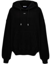 パーカー・フーディ OFF WHITE Men Hoodies OMBB085S24FLE0051001 Black OMBB085C99FLE014_1001-
