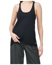 Twinset - Racer-Back Logo Top - Lyst