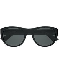 Saint Laurent - Eyewear Sl 798 Round Butterfly Frame Sunglasses - Lyst