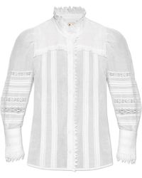 Zadig & Voltaire - Trevy Pintuck-Detailing Shirt - Lyst