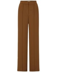 Veronica Beard - High-Waisted Casual Pants - Lyst