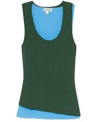 STAUD - Hermosa Tank Top - Lyst