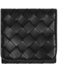 Bottega Veneta - Intrecciato Compact Tri-Fold Wallet - Lyst