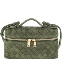Bottega Veneta - Zippered Shoulder Bag - Lyst
