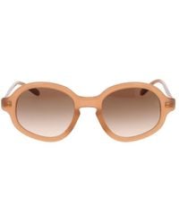 Loewe - Geometric Frame Sunglasses - Lyst