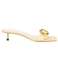 Jacquemus - Minimalist Square-Toe Slide Sandals - Lyst