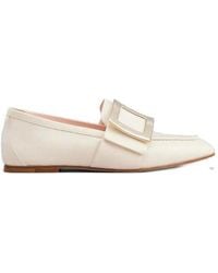 Roger Vivier - Logo Flat Shoes - Lyst