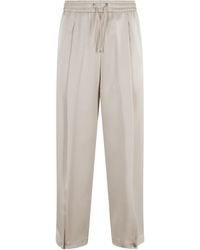 Herno - Pleated Drawstring Pants - Lyst
