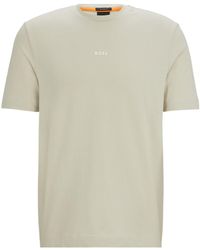 BOSS - Casual Shortsleeve Tshirth Logo Detail - Lyst