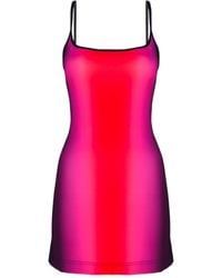 The Attico - The Gradient Stretch Mini Dress - Lyst