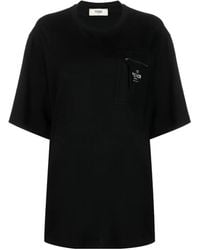 Fendi - Zip-Pocket Short-Sleeve T-Shirt - Lyst