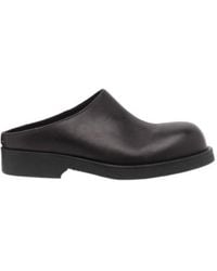 MM6 by Maison Margiela - Biker Round-Toe Mules - Lyst