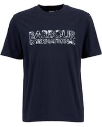 Barbour - Printed T-Shirt - Lyst