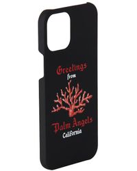 パーム・エンジェルス モノグラム 14 PRO IPHONEケース Palm Angels Monogram 14 Pro Iphone Case in Black for Men | Lyst