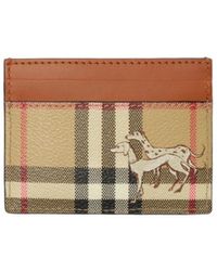 Burberry - Check Paws On Parade Card Holder - Lyst
