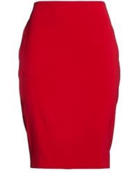 Saint Laurent - Simple Pencil Skirt - Lyst