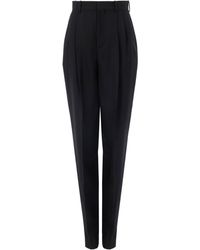Chloé - Chloé High-Waisted Wide-Leg Trousers - Lyst