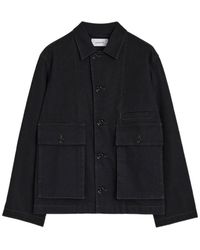 Lemaire - Boxy Denim Jacket - Lyst