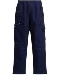 Stone Island - Elastic Waist Casual Pants - Lyst