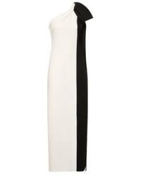 Roland Mouret - Asymmetric Bow Detail Dress - Lyst
