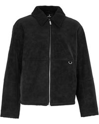 Represent - Solid-Color Shearling Jacket - Lyst