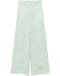 Pt Pantaloni - Pt Torino Patterned Wide Leg Pants - Lyst
