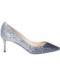 Jimmy Choo - Romy 60Mm Glitter Pumps - Lyst