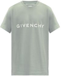 Givenchy - Logo Printed Crewneck T-Shirt - Lyst