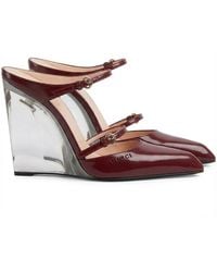 Gucci - Wedge Mules - Lyst