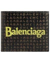 Balenciaga - Select Square Folded Coin Wallet - Lyst